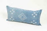 Handcrafted Blue Cactus Silk Cover 01
